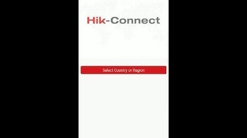 Hikvision Hik-Connect How to use and Setup step by step Video Tutorial