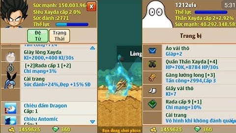 Ngọc rồng online mở skill2 ạc chính và cái kết ^^