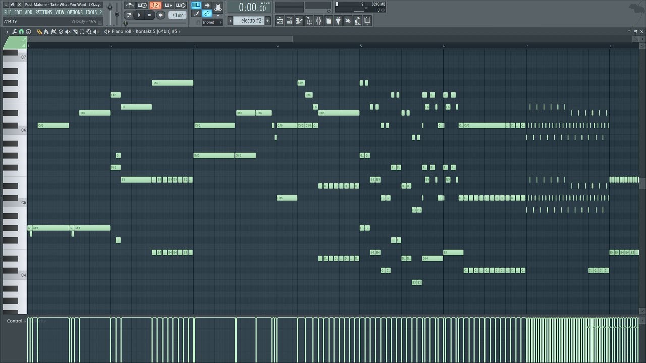 Post Malone - Take What You Want ft Ozzy Osbourne & Travis Scott (instrumental) | Free FLP remake image