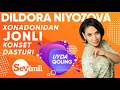 DILDORA NIYOZOVA xonadonidan LIVE konsert dasturi! 2020