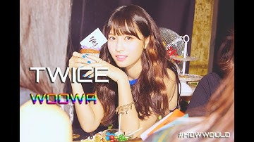 How Would TWICE sing "Woowa" By DIA