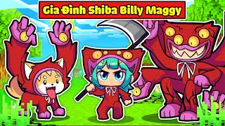 YUMMIE 1 NGÀY SỐNG CHUNG VỚI GIA ĐÌNH SHIBA BILLY MAGGY TRONG MINECRAFT*GIA ĐÌNH SHIBA BILLY MAGGY🐶😈