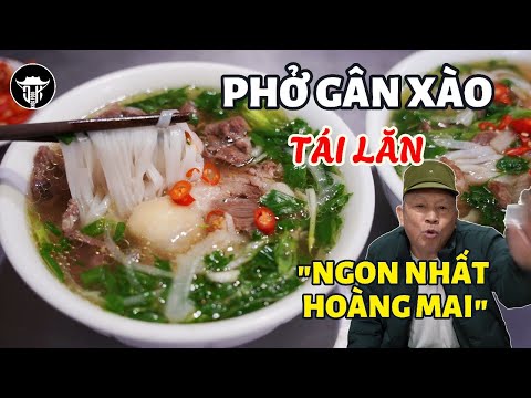 PHỞ GÂN TÁI LĂN customers praise as the best in Hoang Mai only sold until 9 AM