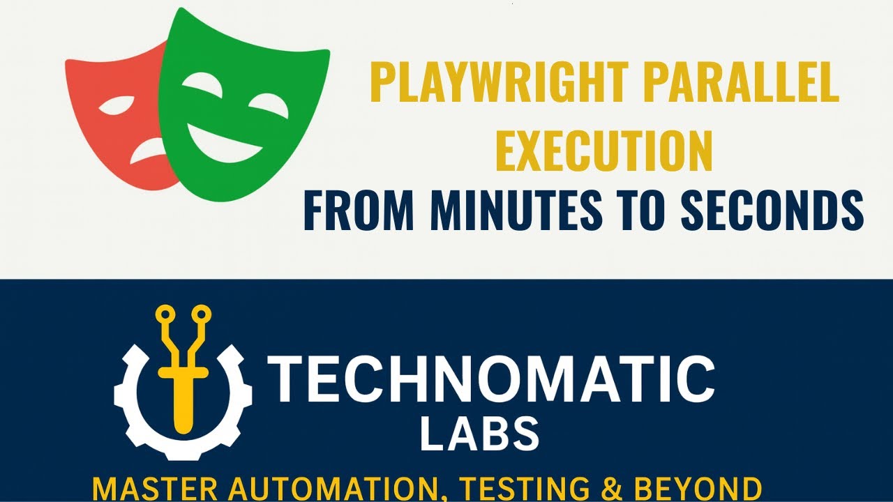 #6 Playwright Parallel Testing | Faster Feedback & CI/CD Speed - YouTube