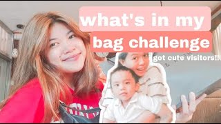 WHAT'S IN MY BAG CHALLENGE | Sofia Isabella