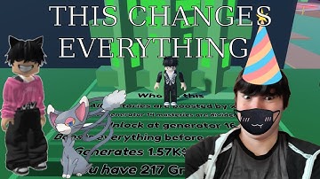 THIS CHANGES EVERYTHING (Only 83% Clickbait) | Generator Incremental Generator 1i to 5i