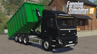 FS19 - Transporting container with a Volvo FMX Hooklift - Farming Simulator 2019 Roleplay Mod FS19 - Transporting container with a Volvo FMX Hooklift - Farming Simulator 2019 Roleplay Mod
