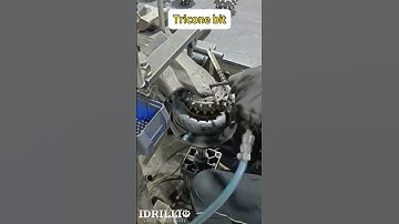 Tricone bit.#idrillio #triconebit #drillingtools #bits #drill #shortsvideo #tools #mining #drills