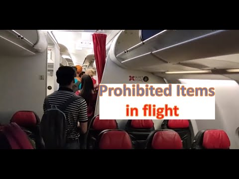 फ्लाइट मे क्या क्या सामान ले जा सकते है | What Items are allowed and not allowed on Flight? | Water