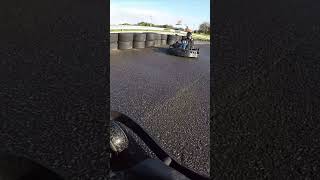 360 Degree spin in the damp - Karting at Haynes