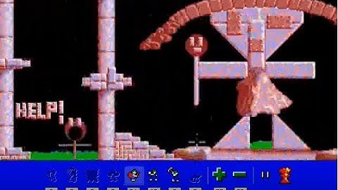 Lemmings Custom Level - Disaster Land (Part one)