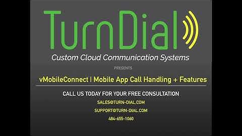 vMobileConnect | Call Handling + Features