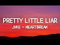 JVKE - what heartbreak feels like (pretty little liar) (Lyrics) guess my lover was a snake