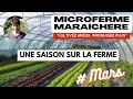 Une saison sur une microferme marachre mars  sylvain couderc les jardins de la valette