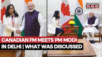Canadian FM Anita Anand Meets PM Modi In Delhi, Holds Talk With EAM Jaishankar | What Was Discussed
