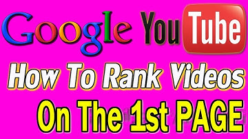 YouTube Video Ranking - How To Rank Youtube Video On First Page 2017 - Advanced Tutorial!