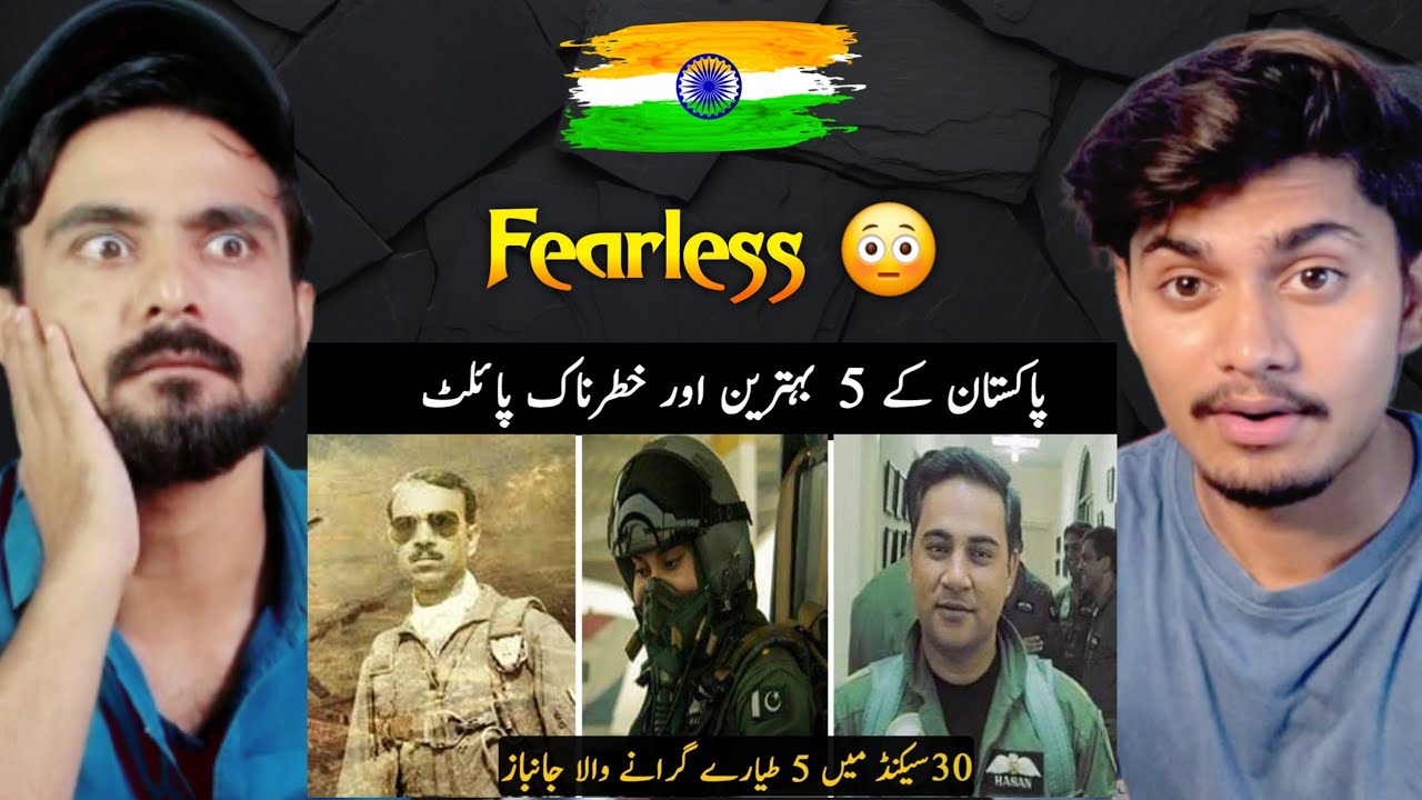 Indian Reaction On 5 Best Pilots Of Pak Air Force | Pakistan Airforce Power