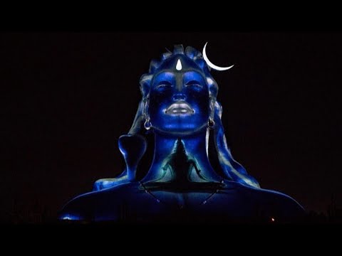 MahaShivratri 2019  Adiyogi 3D Light Show