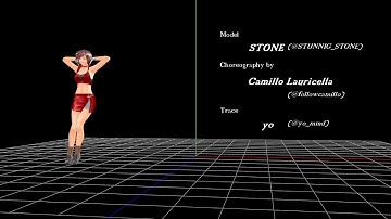 【MMD】TOXIC【motion trace】