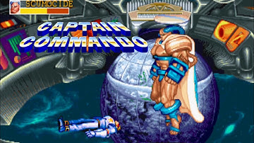 Captain Commando FULL Walkthrought ARCADE MAME With Captain Commando (Gameplay Android)