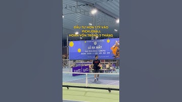 Đầu tư 1 tỏi vào sân pickleball - hoàn vốn trong vòng 3 tháng #choxay #thicongsanpickleball #nhadep