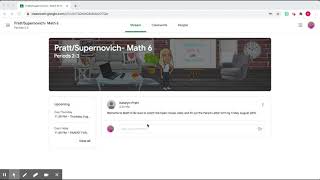 Google Classroom Navigation