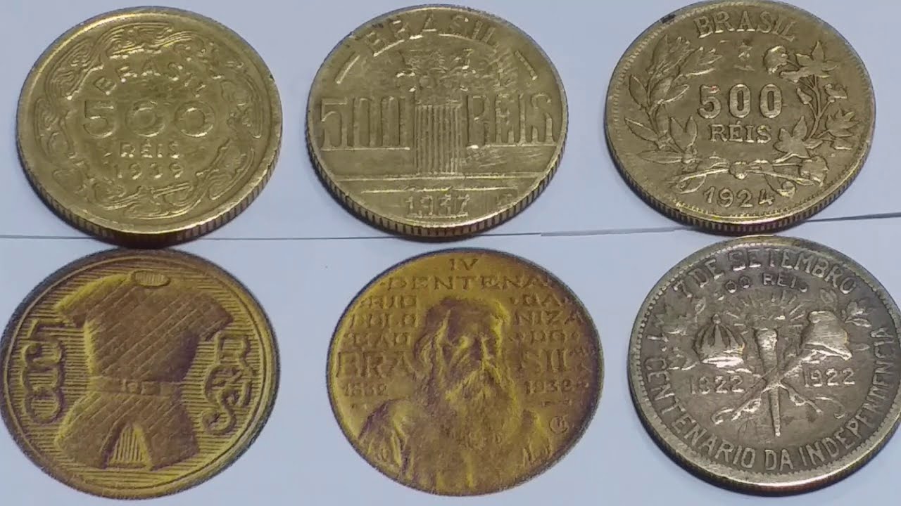 MOEDAS DE 500 RÉIS! valor: 1.500 Reais  e você pode ter em casa🏚