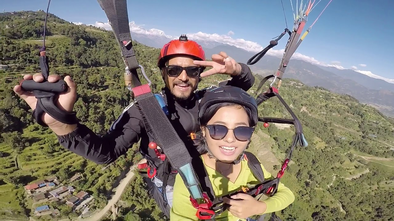 ⁣Paragliding In Pokhara Vlog,1 Acrobatics  Sound- Anxmus5