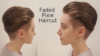 Faded / Undercut PIXIE | Ruby Rose HAIRCUT