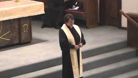 Sermon: Pastor Mary Hubbard (January 8, 2012)