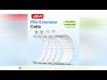 JEYI PSU Extension Cable Kit-24Pin ATX + 8Pin EPS + 6+2Pin PCIe 18AWG Copper Wire Premium Sleeved wi