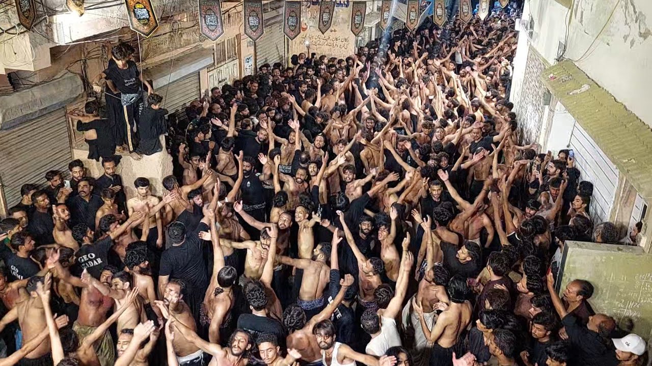 Babar Bhalu Party | 07 Saffar 1446-2024 | Jhandi Wadhon Ka Pir Khai Road Hyderabad Sindh