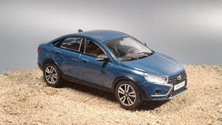 Lada Vesta Cross 1:43 выпуск №34 #Автолегенды Новая эпоха на дорогах России от #деагостини