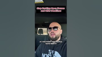 Stop rushing open houses and offer deadlines #realtor #realtortips