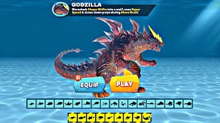 Hungry Shark Evolution New Shark - New Godzilla Shark By Fan Made - Hungry Shark All Sharks Unlock