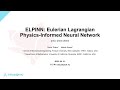 오일러!🤜 라그랑지안!🤛 크로스!!!🤝 ELPINN: Eulerian Lagrangian Physics-Informed Neural Network