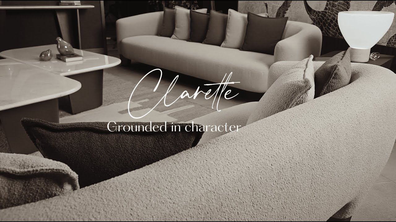 The Clarrete Sofa Set | Al Huzaifa Luxury Furniture