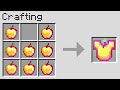 Minecraft UHC but you can craft armor from notch apples..