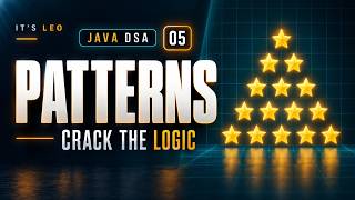 Pattern Printing in Java: Nested Loops Explained | DSA Course #05