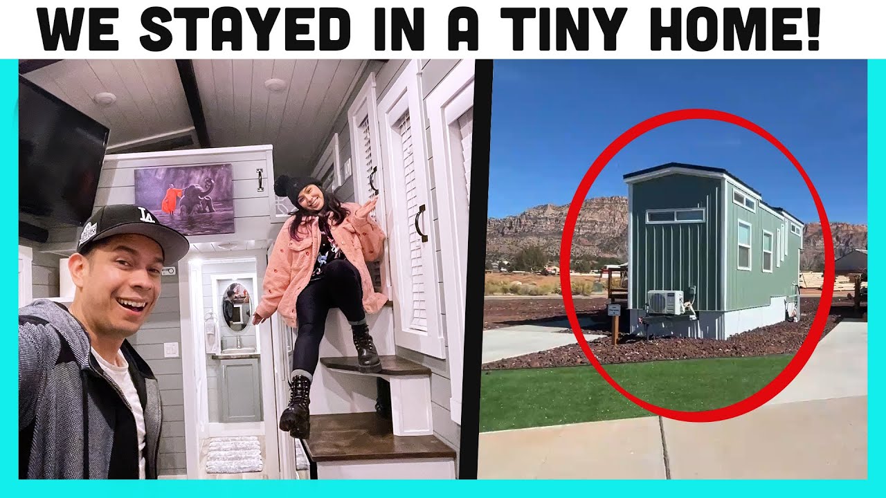 What Is It Like Staying in a Tiny Home?! Visiting Zion & Bryce!