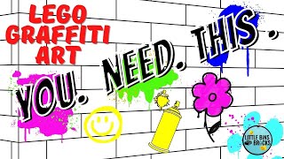 You Need This...Custom LEGO Graffiti for the LEGO City Haul!