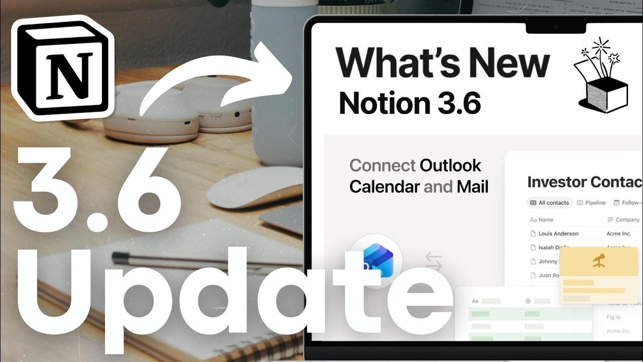 NEW Notion 3.6 Update & More! | Notion Mail Shut Down, Notion Agents App, External Agents