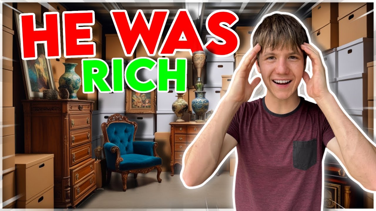 I BOUGHT A RICH INVENTORS ABANDONED STORAGE UNIT!!