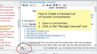 The Carousel Feature Part 2 in WORDsearch 11 screenshot 4