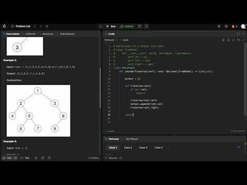 Leetcode 94 - Binary Tree Inorder Traversal - Python