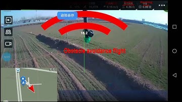 TP-32 (32liters) Agricultural drone avoiding obstacles demonstration