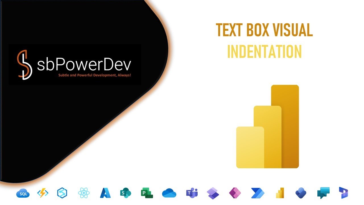 Text Box Visual Indentation | sbPowerDev - YouTube
