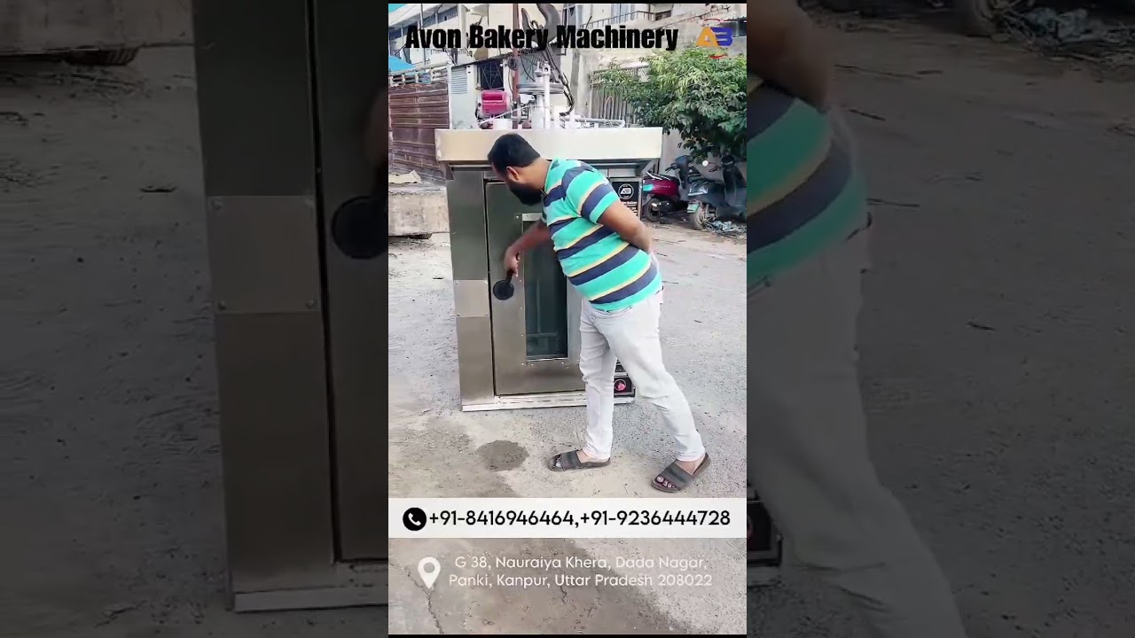 12 Tray Rotary Rack oven || Aone Bakery Machinery#aonebakerymachinery#bakeryindustry#business#kanpur