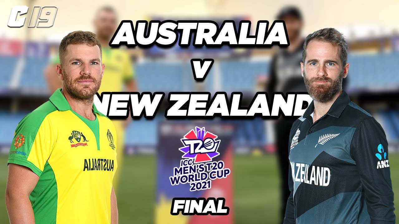 LIVE | CRICKET 19 | T20 WORLD CUP FINAL | AUSTRALIA v NEW ZEALAND - YouTube