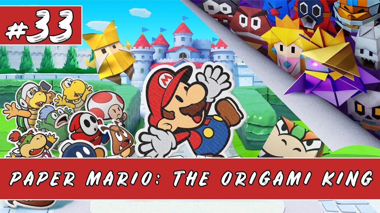 Paper Mario The Origami King "Trials of Wisdom and Courage" 33